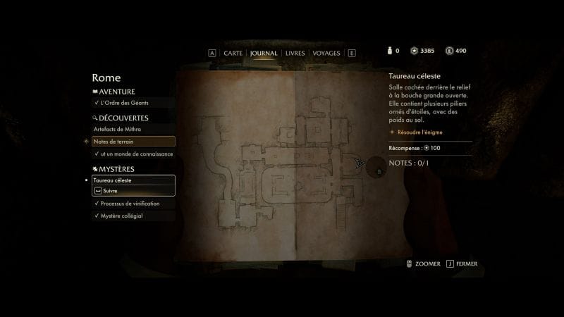 Comment résoudre le Mystère "Taureau céleste" ? - Indiana Jones et le Cercle Ancien
