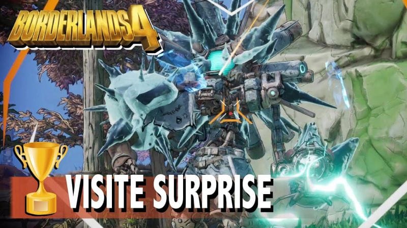 VISITE SURPRISE - Terrasser un Boss d'événement - TROPHÉE / SUCCÈS  BORDERLANDS 4