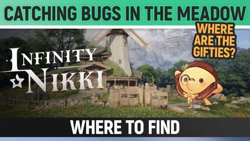Infinity Nikki - Catching Bugs in the Meadow - Where Are the Gifties? - Day 2