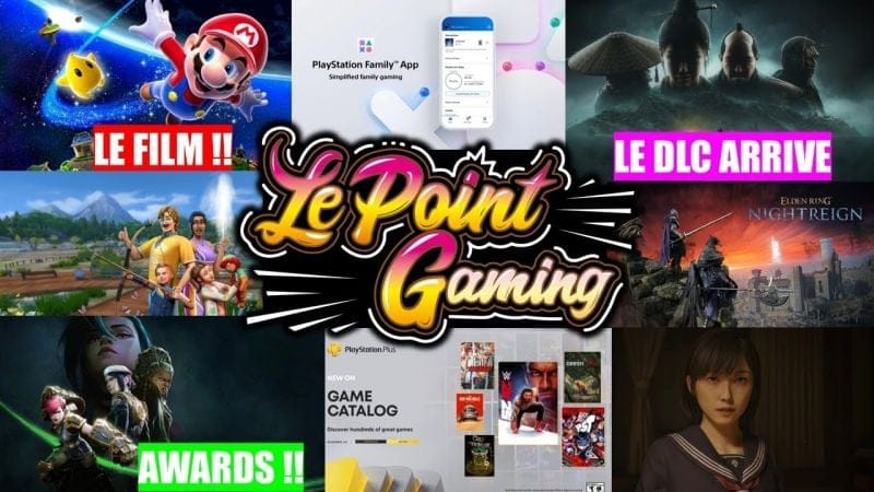 ACTU GAMING (12/9): NOUVEAU FILM MARIO, ELDEN RING, ARCANE, PLAYSTATION, ASSASSINS CREED, SIM 4 etc.