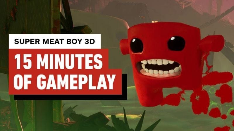 On a joué à Super Meat Boy 3D à la Gamescom et ça envoyait du pâté