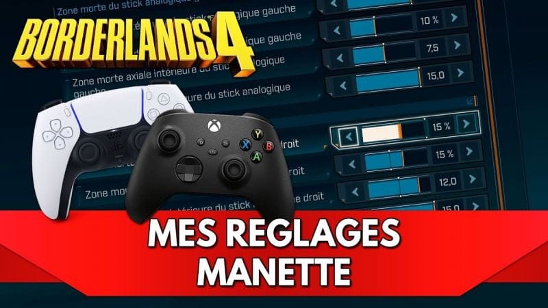 Borderlands 4 Tuto FR : mes Réglages Manette ✔️