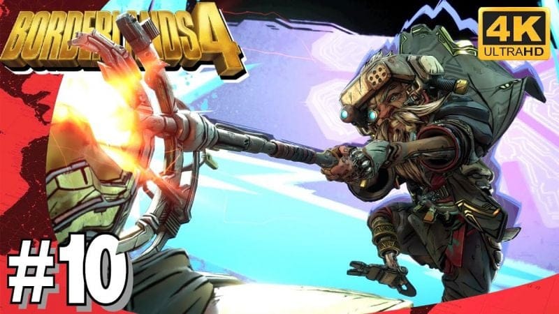 BORDERLANDS 4 - OMBRE DE LA MONTAGNE - Kratch Grand-Ciel Boss Fight #10 4K