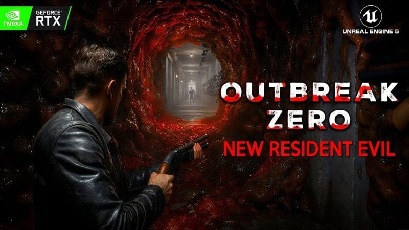 OUTBREAK ZERO First Gameplay Demo | New Zombie Survival Horror like RESIDENT EVIL coming in 2025