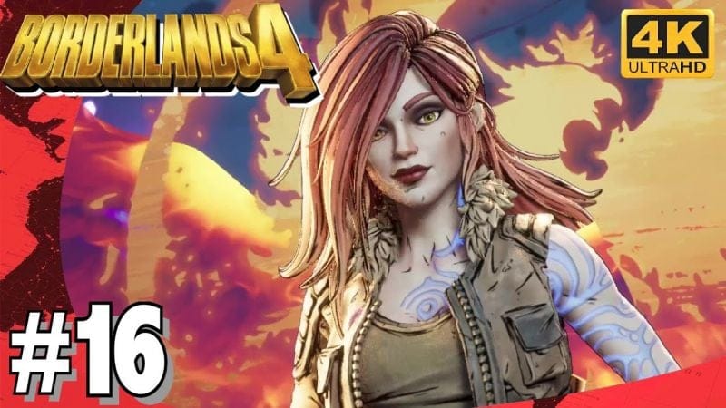 BORDERLANDS 4 -  UN JOUR UN UNIVERS - CALLIS DÉMENTE LUNAIRE Boss #16 4K Ultra RTX 5090