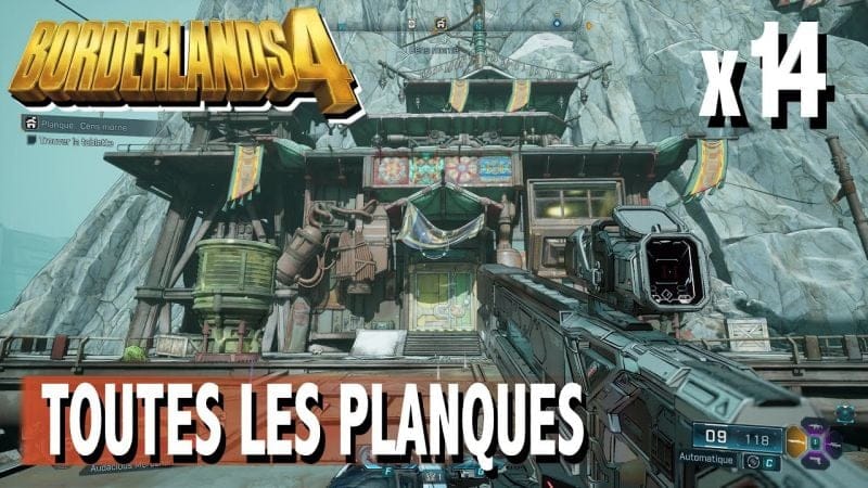OÙ TROUVER Toutes les Planque & Tablette x14 BORDERLANDS 4