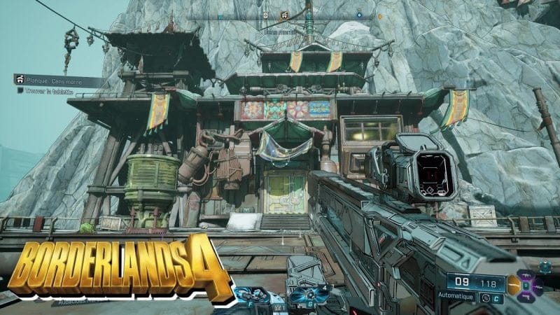 Planque Cens Morne - Massif des Aiguillons BORDERLANDS 4