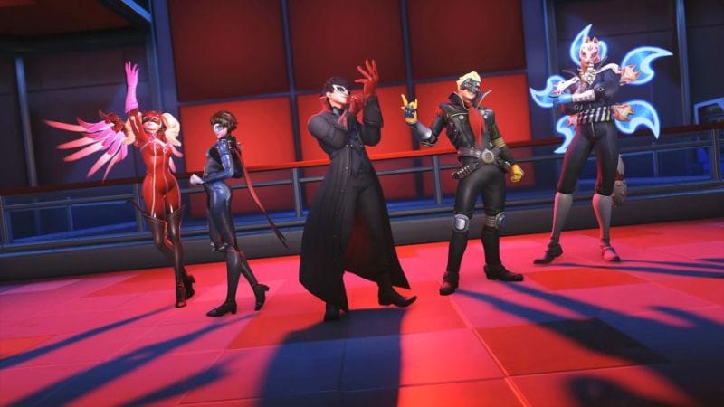 Overwatch 2 : La collaboration avec Persona 5 se dévoile avec 5 costumes inédits