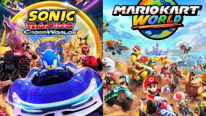Avant sa sortie, Sonic Racing CrossWorlds se moque ouvertement de Mario Kart World