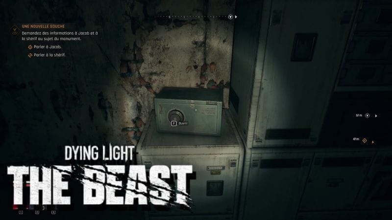 QUELLE EST LA COMBINAISON DU COFFRE ÉGOUTS Suivre Tuyau Jaune PUZZLE AQUEUX - DYING LIGHT THE BEAST