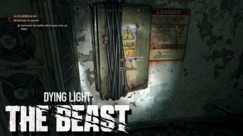 RÉTABLIR LE COURANT - CONNECTER LES BOÎTES ÉLECTRIQUE - LA VIE APRÈS LA VIE - DYING LIGHT THE BEAST