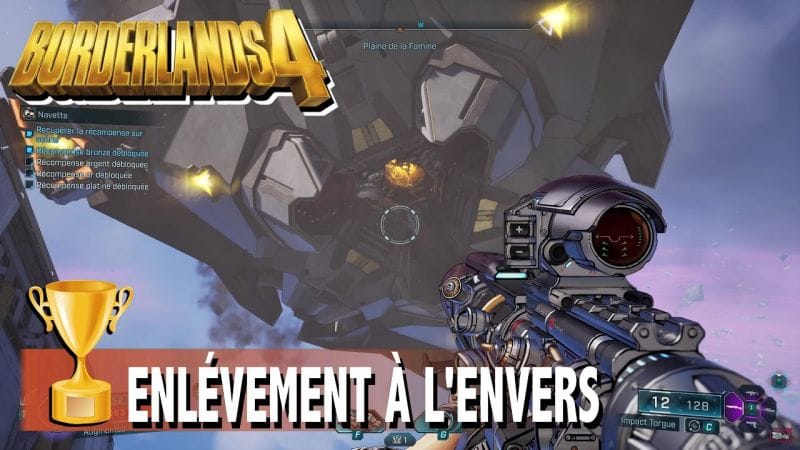 ENLÉVEMENT À L'ENVERS - Terminer l'événement "ENTRER DANS LA NAVETTE" TROPHÉE - BORDERLANDS 4