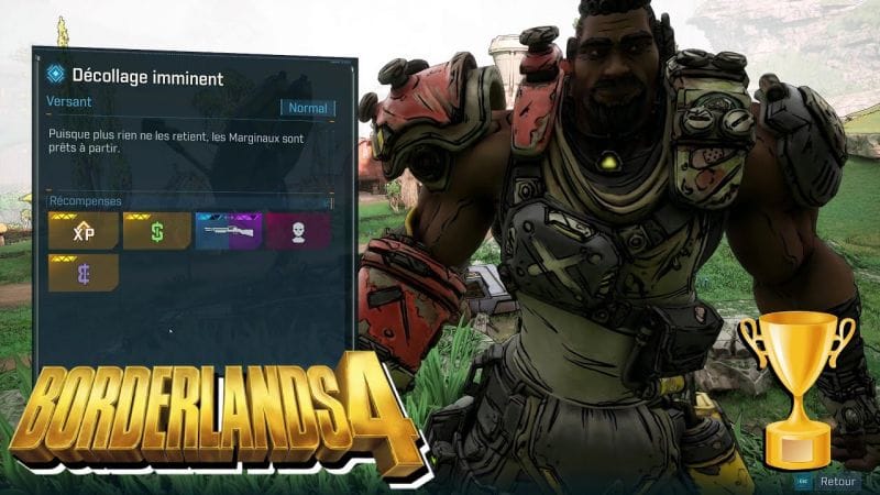 BORDERLANDS 4 - DÉCOLLAGE IMMINENT / Mission Faction MUSCU ET PETITS BISCUITS TROPHÉE