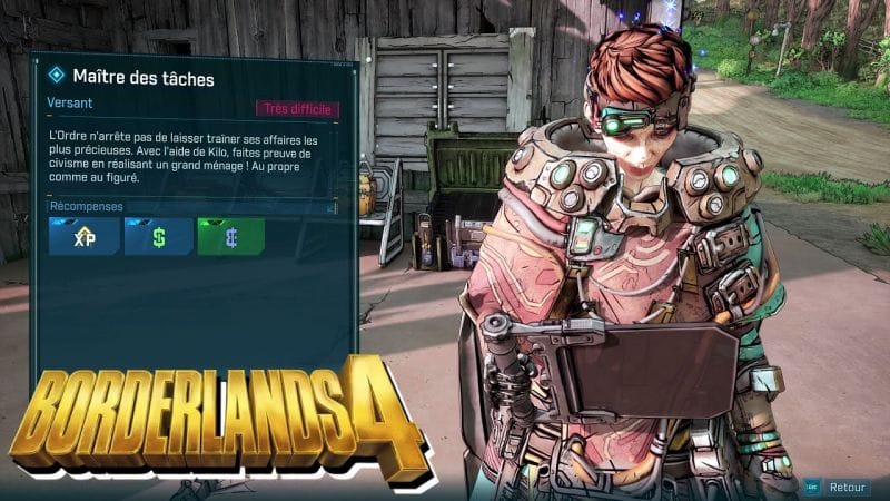 BORDERLANDS 4 - MAÎTRE DES TÂCHES / Mission Secondaire BRAME