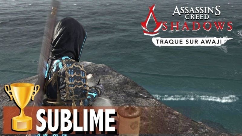 SUBLIME / Tous les SUMI-E DE PAYSAGES / SOUVENIRS SUR TOILE - ASSASSIN'S CREED TRAQUE SUR AWAJI