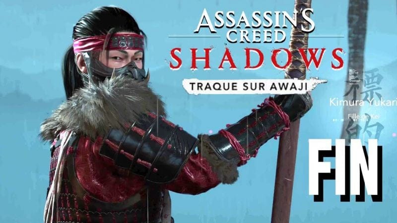 ASSASSIN'S CREED SHADOWS TRAQUE SUR AWAJI FIN & BOSS FIGHT FINAL KIMURA YUKARI