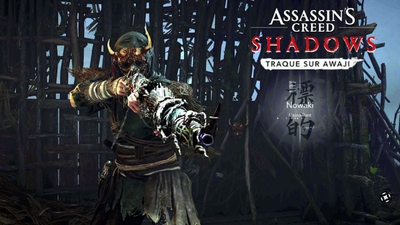 COMMENT BATTRE NOWAKI BOSS FIGHT - Inversion des Rôles ASSASSIN'S CREED SHADOWS TRAQUE SUR AWAJI