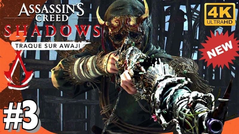 ASSASSIN'S CREED TRAQUE SUR AWAJI - Neutralisation de NOWAKI - IMAGAWA TOMEJI - YASUHIRA