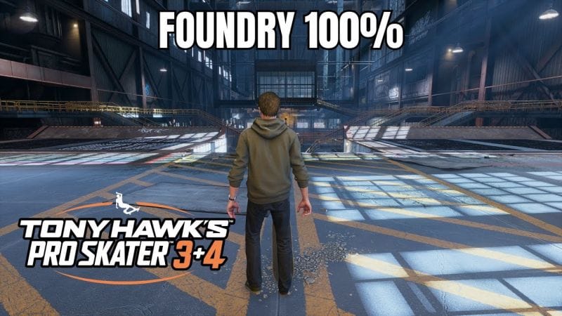 Tony Hawk's Pro Skater 3+4: Foundry Walkthrough - All Park Goals and Collectibles