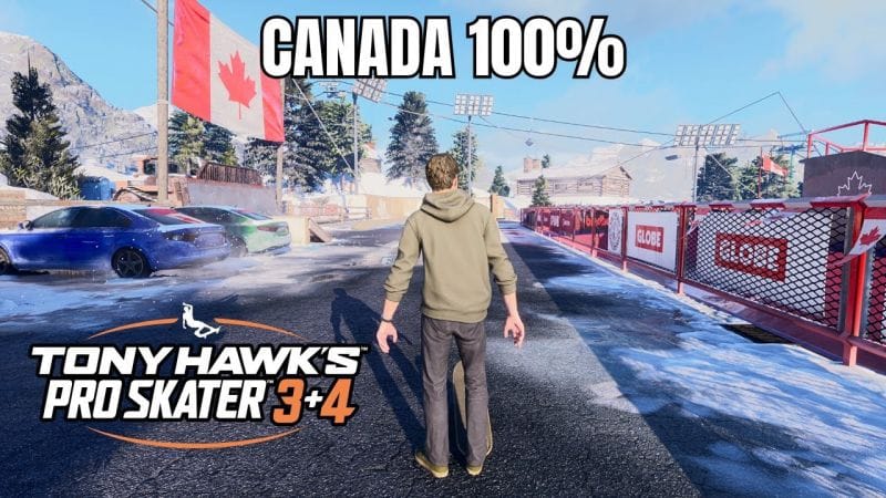 Tony Hawk's Pro Skater 3+4: Canada Walkthrough - All Park Goals and Collectibles