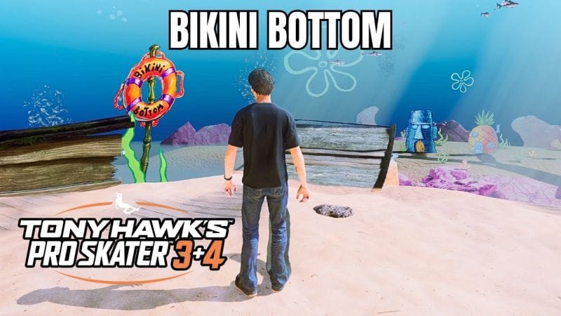 Tony Hawk's Pro Skater 3+4: Bikini Bottom Secret Area