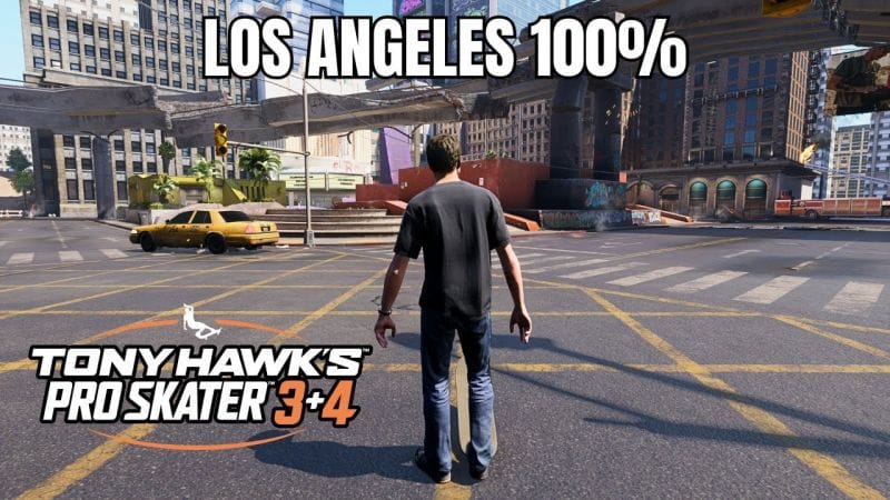 Tony Hawk's Pro Skater 3+4: Los Angeles Walkthrough - All Park Goals and Collectibles