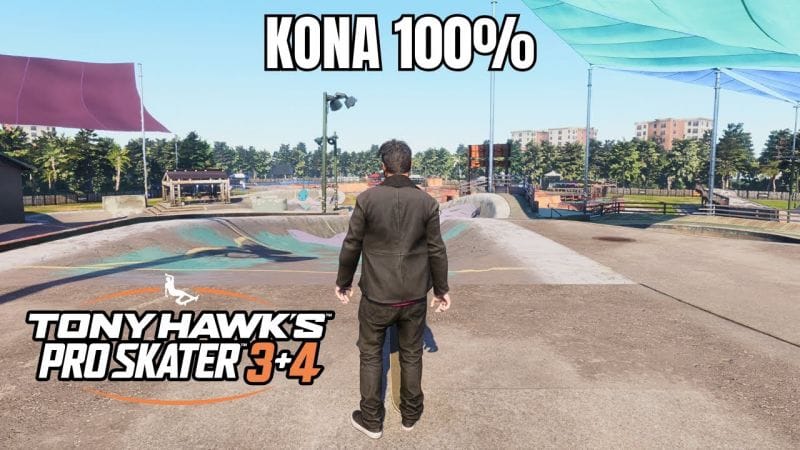 Tony Hawk's Pro Skater 3+4: Kona Walkthrough - Gold Medal and Collectibles