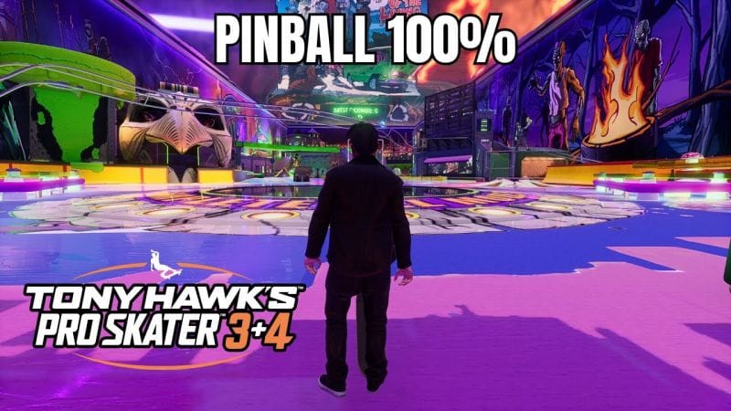 Tony Hawk's Pro Skater 3+4: Pinball Walkthrough - All Park Goals and Collectibles