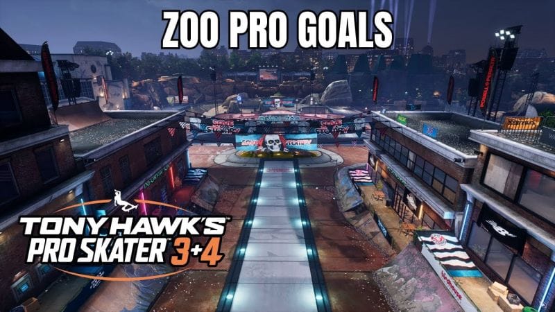 Tony Hawk's Pro Skater 3+4: Zoo Walkthrough - Platinum Medal