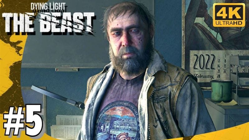 DYING LIGHT THE BEAST - COUP DE FORCE - Centrale électrique Contremaître - Activer les pompes #5 4K