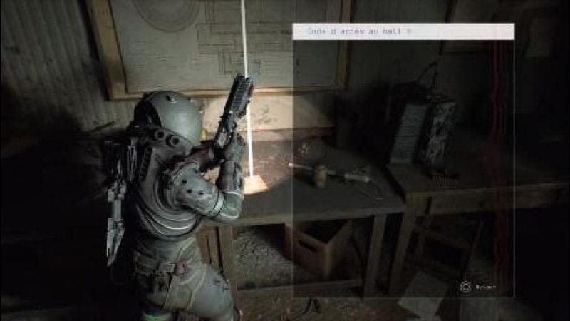 Cronos The New Dawn : ou trouver le code de la porte Hall B
