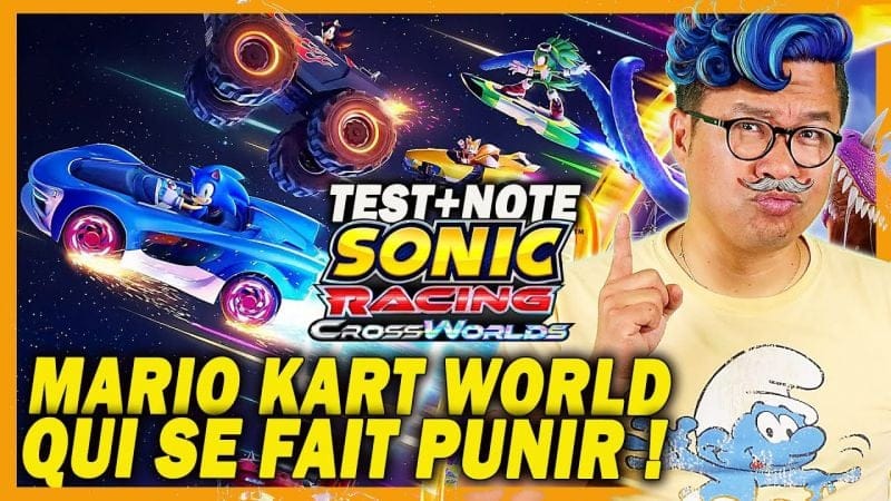 Je note Sonic Racing Crossworlds : oui, il est supérieur à Mario Kart World (TEST + GAMEPLAY 4K)