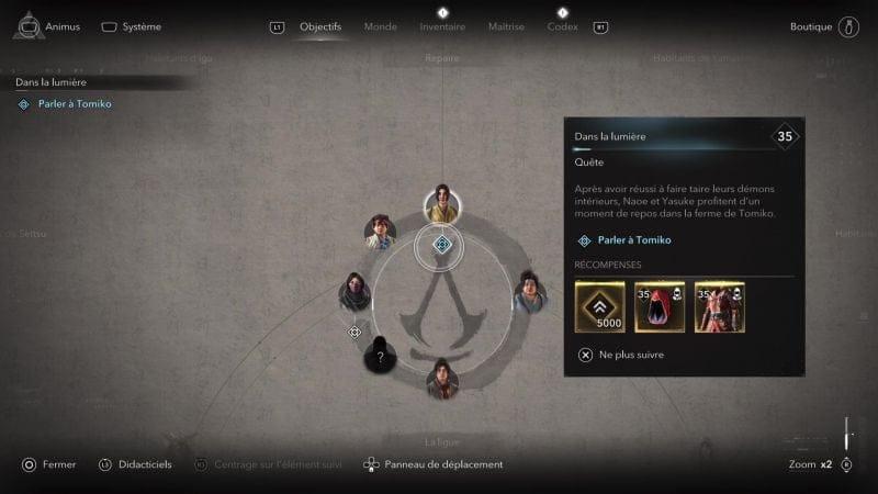 Dans la lumière | Soluce Assassin's Creed Shadows