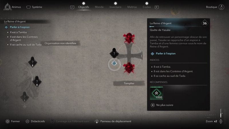 La Reine d'Argent | Soluce Assassin's Creed Shadows