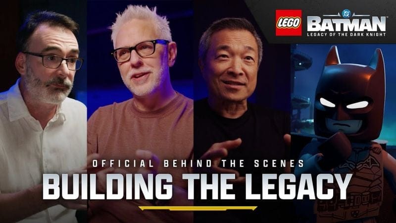 LEGO Batman: L'Héritage du Chevalier Noir montre les coulisses de son développement en vidéo