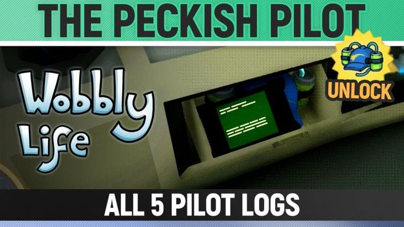 Wobbly Life - Task - The Peckish Pilot - All 5 Starfinder Ship Pilot’s Log  (Unlocks Drink Hat)