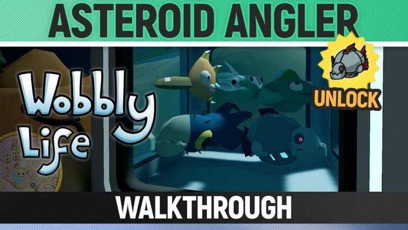 Wobbly Life - Task - Asteroid Angler - All 5 Pond Locations (Unlocks Mecha-Piranha Pet)