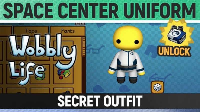Wobbly Life - Secret Outfit - Space Center Uniform