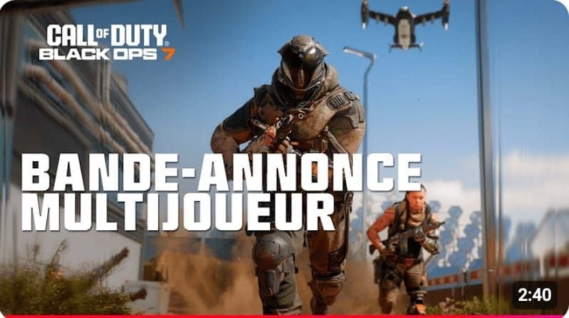 Call of Duty: Black Ops 7 - Bande-annonce Reveal du Mutijoueur