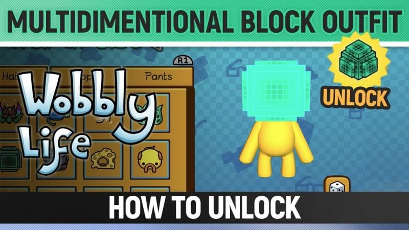 Wobbly Life - Secret Outfit - Multidimentional Block Outfit