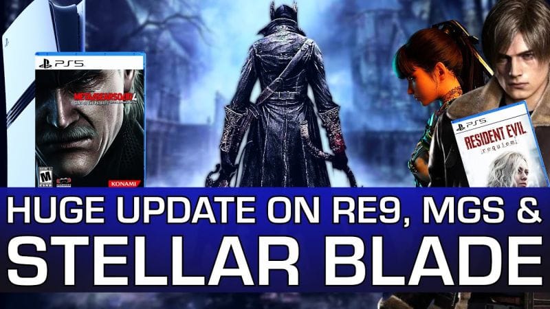 Huge Rumours: Leon In RE9, More MGS Remakes Coming, Stellar Blade Teases Something Scary
