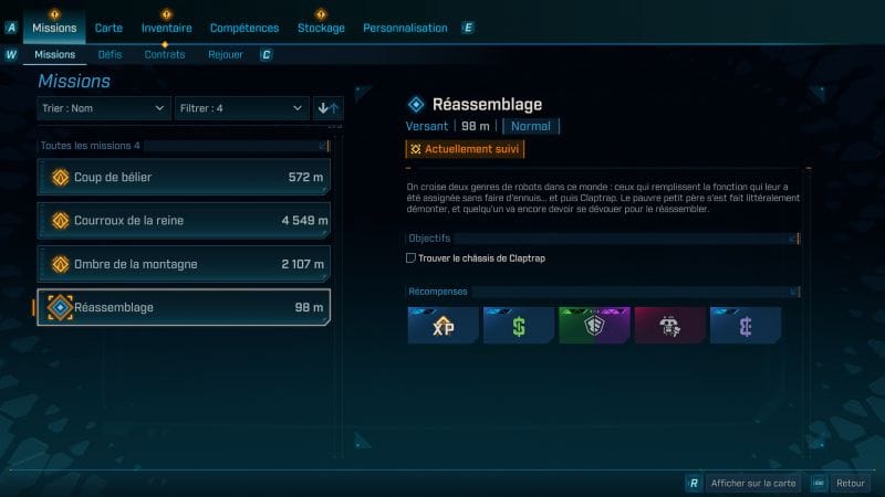 Réassemblage | Soluce Borderlands 4