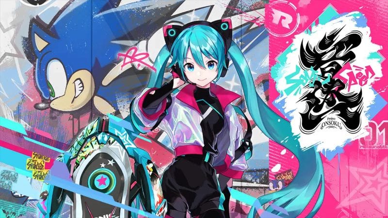 Hatsune Miku est arrivée pour Sonic Racing: Crossworlds