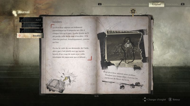Résoudre l'énigme des Escaliers (Collège d'Ebisugaoka) | Guide Silent Hill f