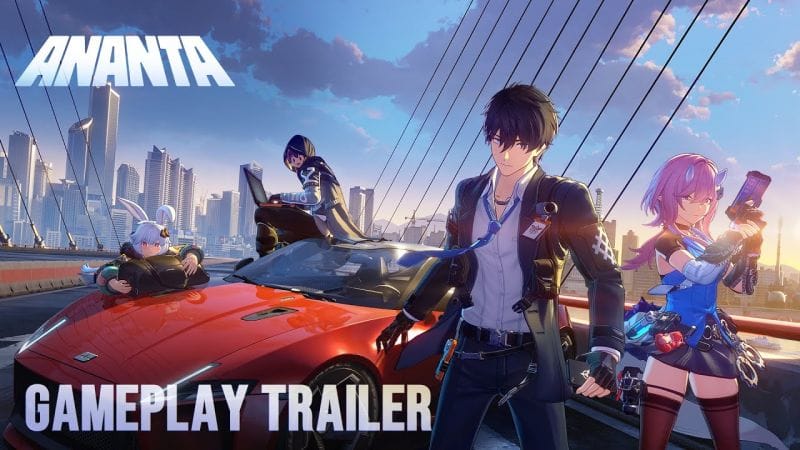 Ananta : Le gacha aux allures de GTA-like façon anime dévoile de nouvelles images