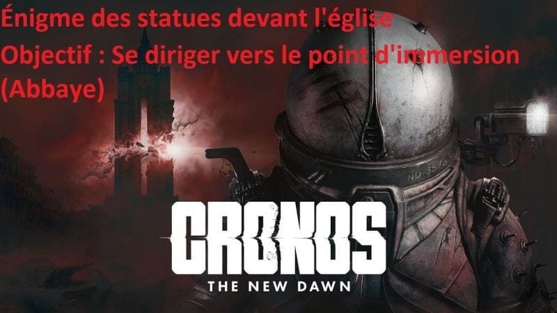 Cronos The New Dawn - Énigme des statues devant l'église