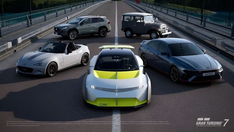 Gran Turismo 7 : cinq nouvelles voitures dans la mise à jour de septembre 2025