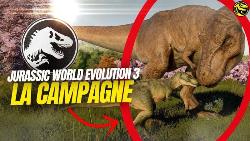 Jurassic World Evolution 3 : nouvelles infos sur la CAMPAGNE du jeu 🦖