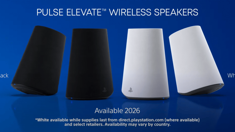 Sony dévoile les enceintes de jeu sans fil Pulse Elevate