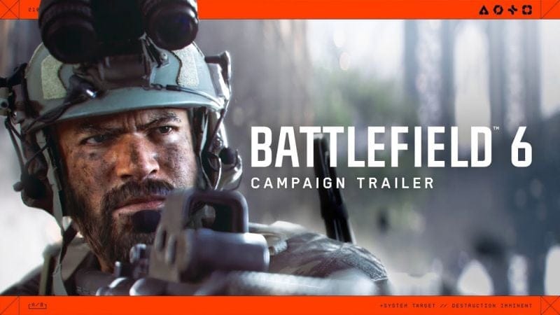 Battlefield 6 nous montre un trailer explosif de son mode campagne et présente l'unité Dagger 13